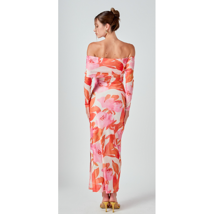 Forever RSVP Dress - Floral Maxi Dress