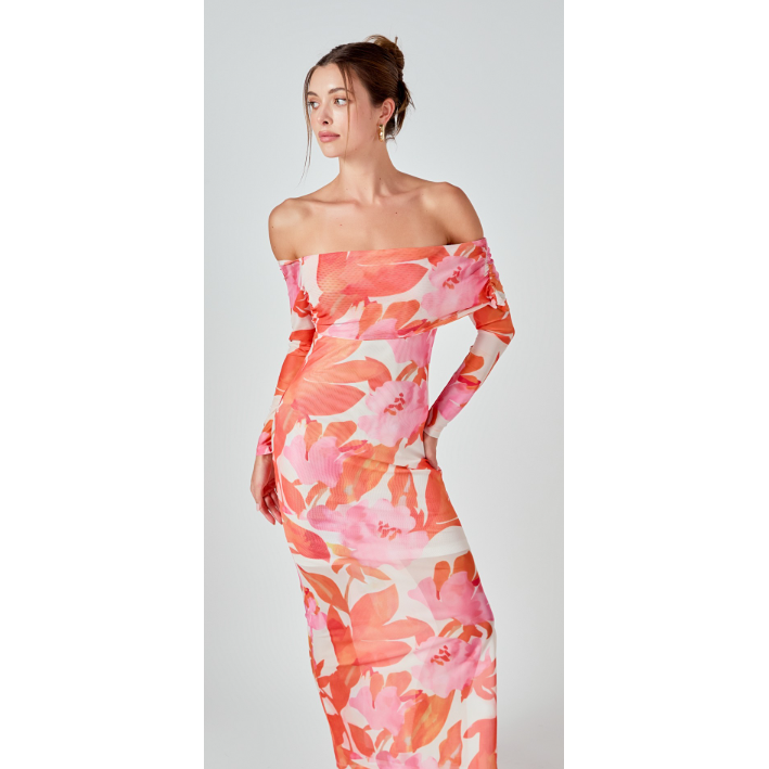 Forever RSVP Dress - Floral Maxi Dress