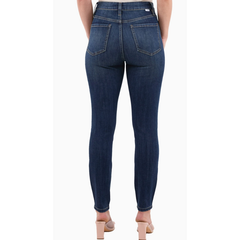 White Smoke Sophie High Rise Skinny Jeans