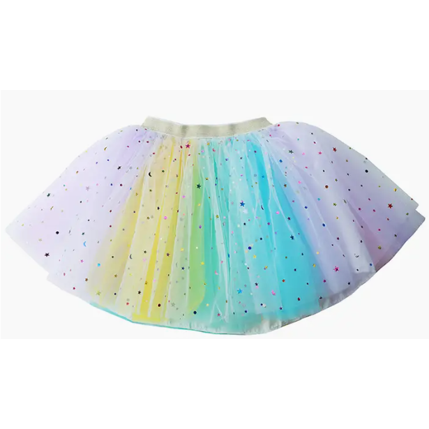 White Smoke Sparkle Sisters Fairy Dust Tutu