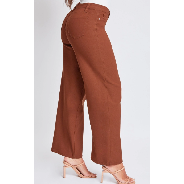 YMI Hyperstretch High Rise Flare Pants, COPPER