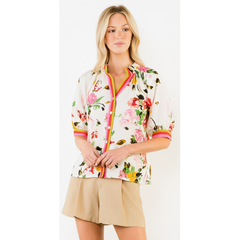 AUTUMN HUES FLORAL TOP