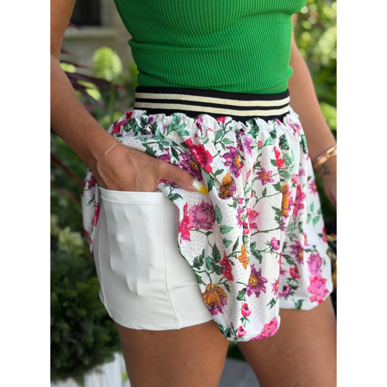 Haven Floral Print Skort Set