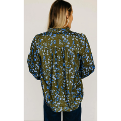 The Marissa Flower Woven Top