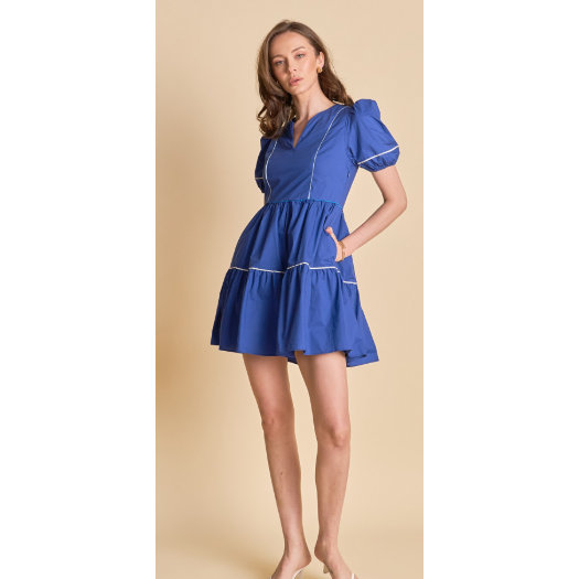 English Factory Tiered Cotton Dress