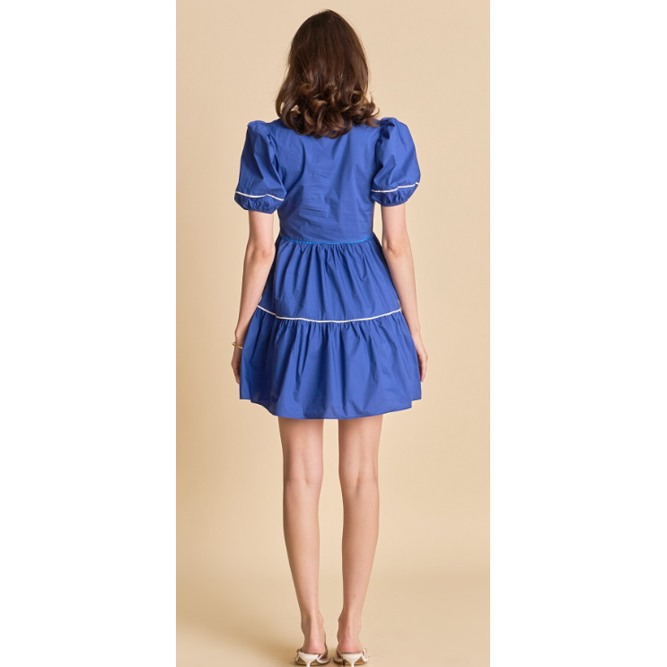 English Factory Tiered Cotton Dress