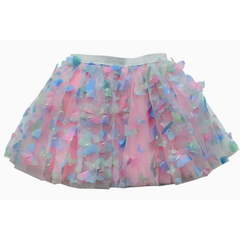 White Smoke Sparkle Sisters Rainbow Butterfly Flutter Tutu