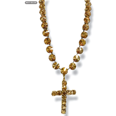 White Smoke TOVA Donatella Necklace in Caramel
