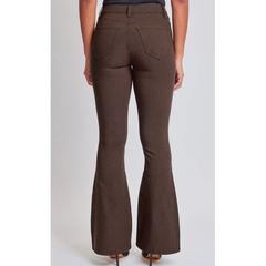 Light Gray YMI Hyperstretch High Rise Flare Pants, COCO