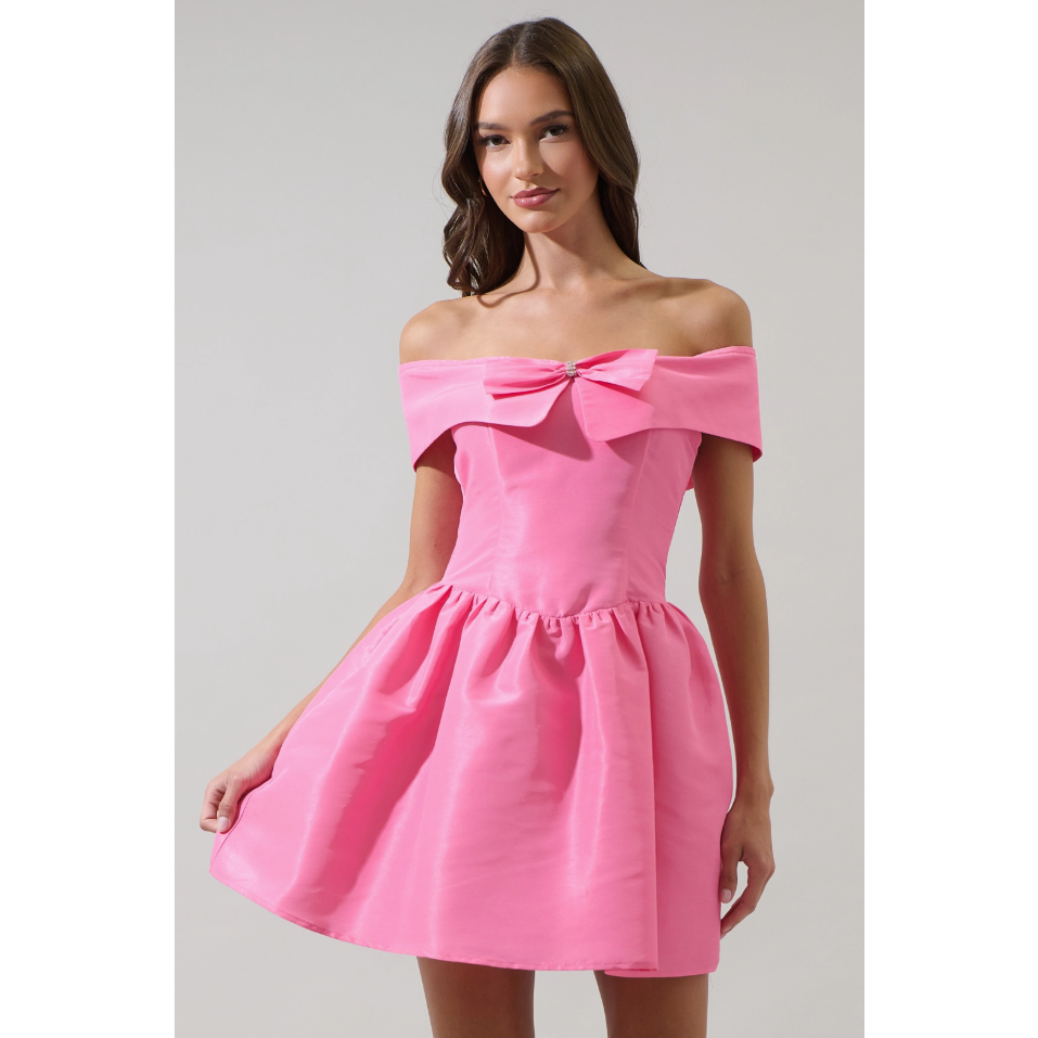 Medelyn Off the Shoulder Mini Dress