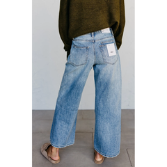 Vervet Patchwork Drawstring Denim