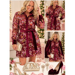 Heidi Satin and Lace Ready To Party Mini Dress