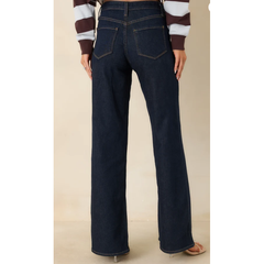VERVET Mid Rise Dark Wash Trouser Jeans