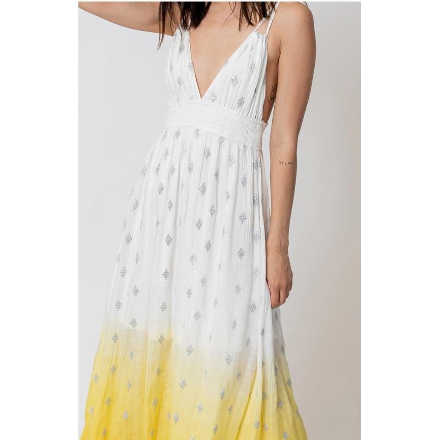 The Maribella Dip Dye Dress