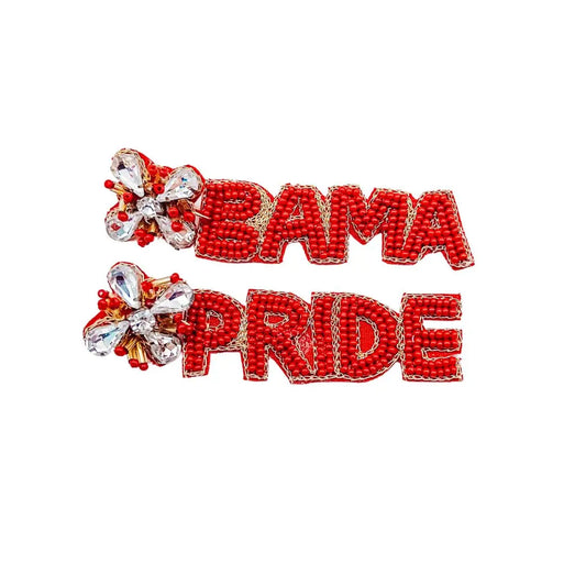 Treasure Jewels Bama Pride Earrings