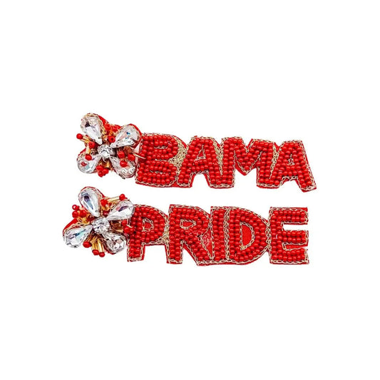 Treasure Jewels Bama Pride Earrings