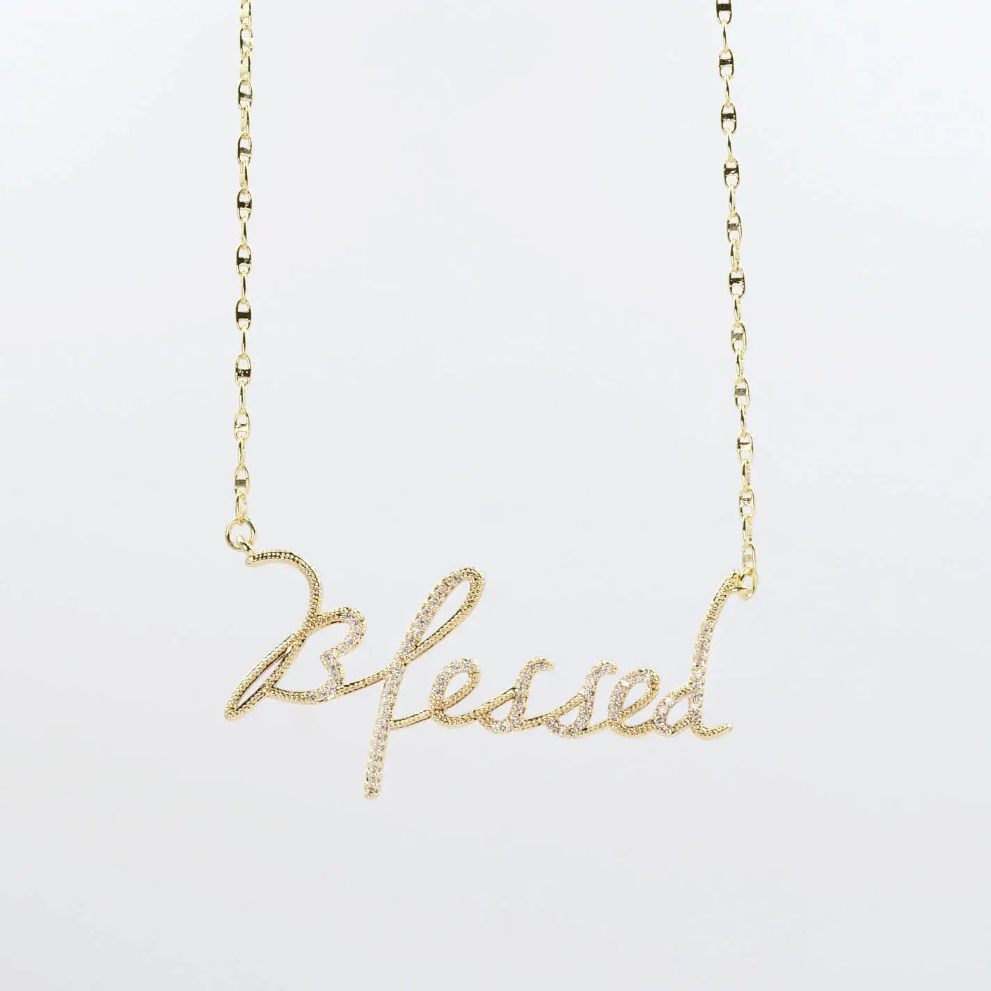 Treasure Jewels Blessed Gold Necklace