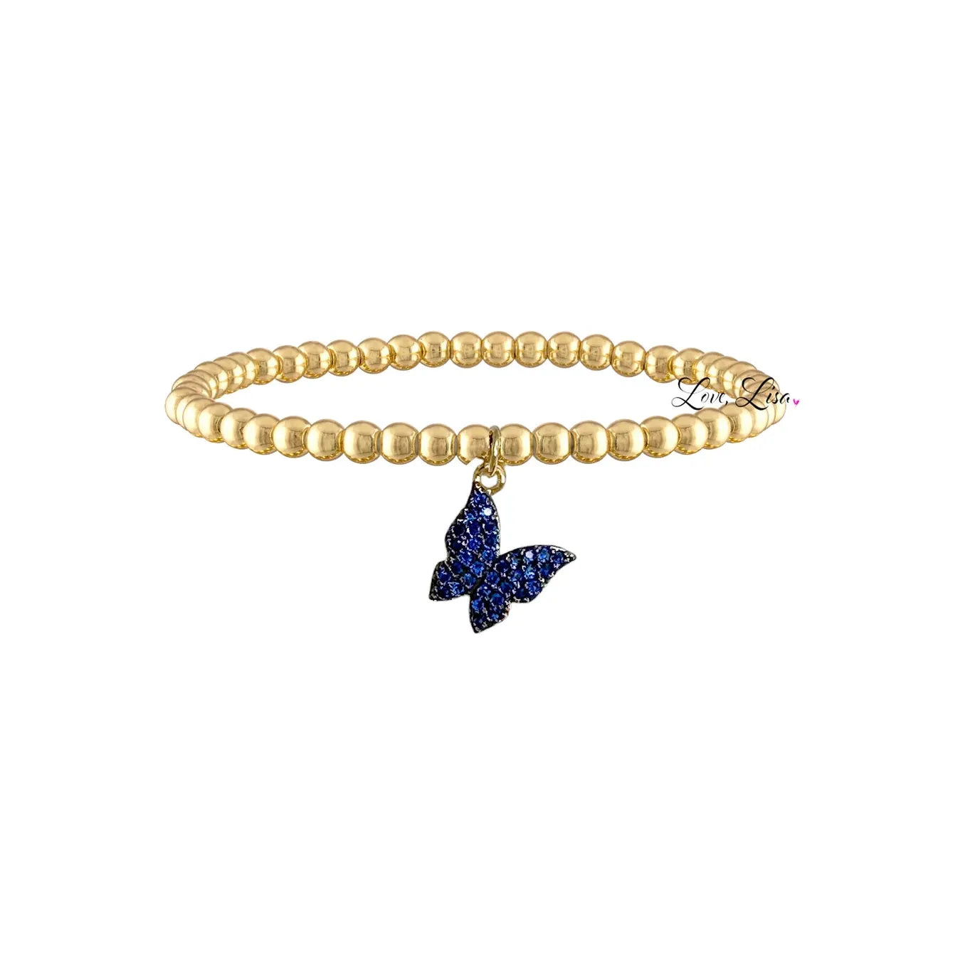 Love Lisa, Celia Blue Butterfly Stack Collection
