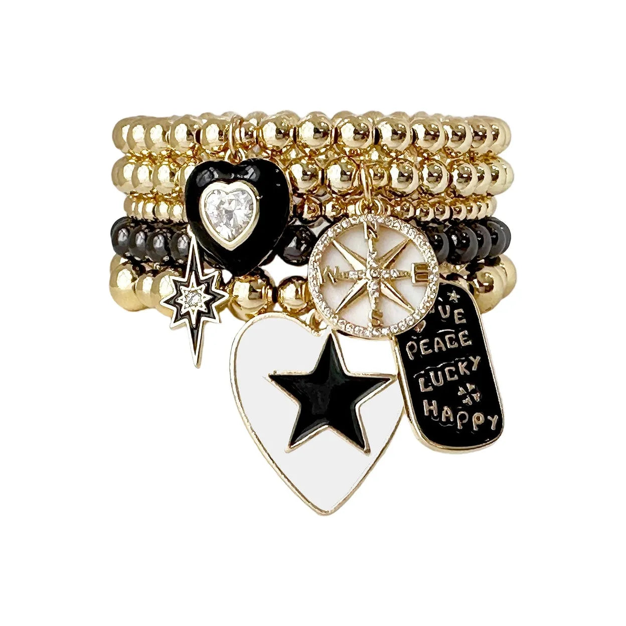 Love Lisa, Cindi Follow Your Heart Bracelet Stack Collection
