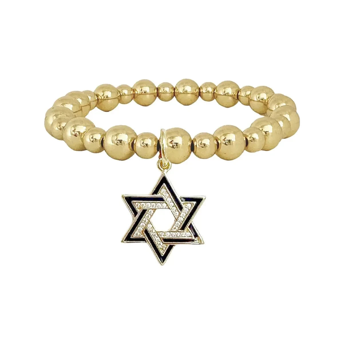 Love Lisa, Lori Star of David Bracelet Stack Collection