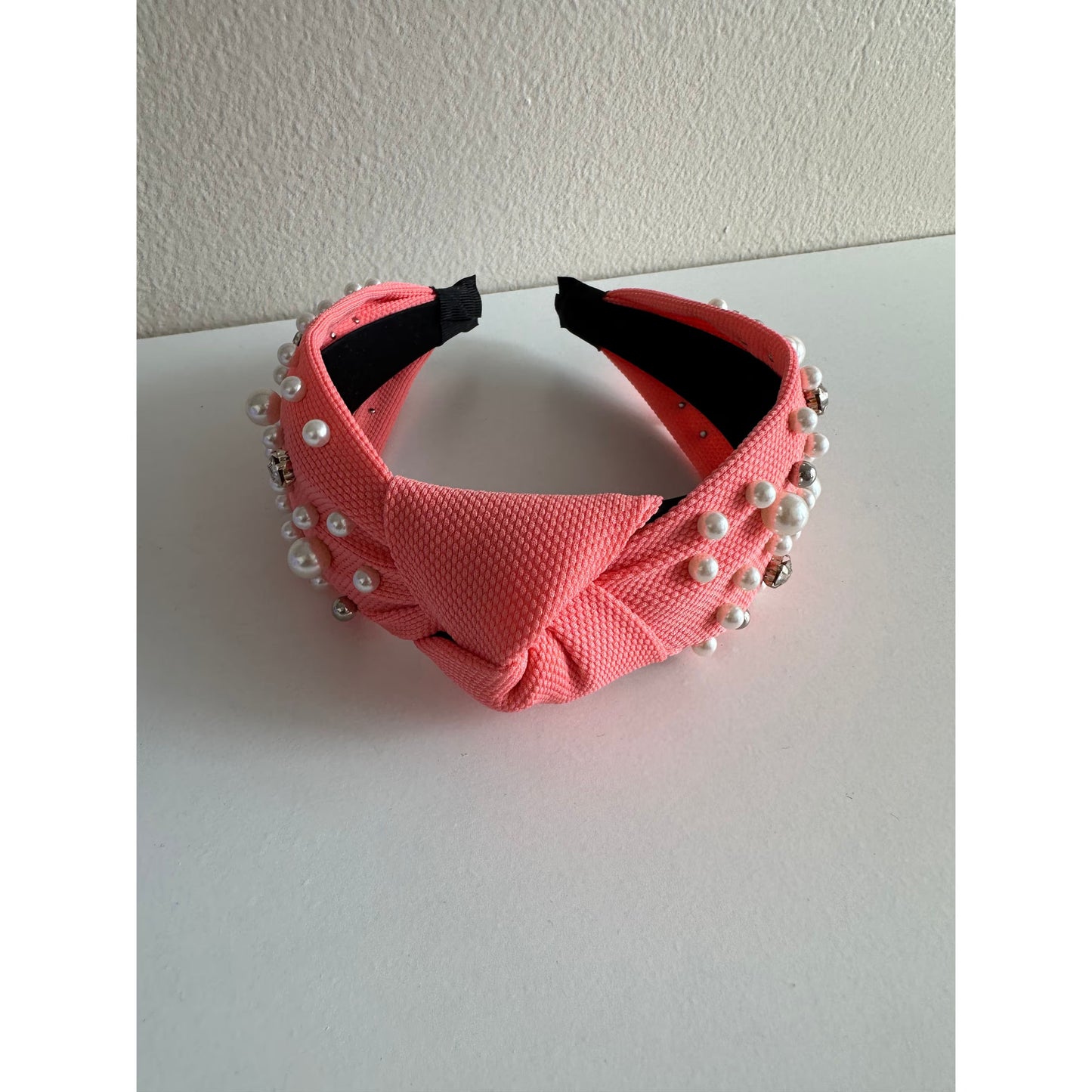 Pink jeweled headband