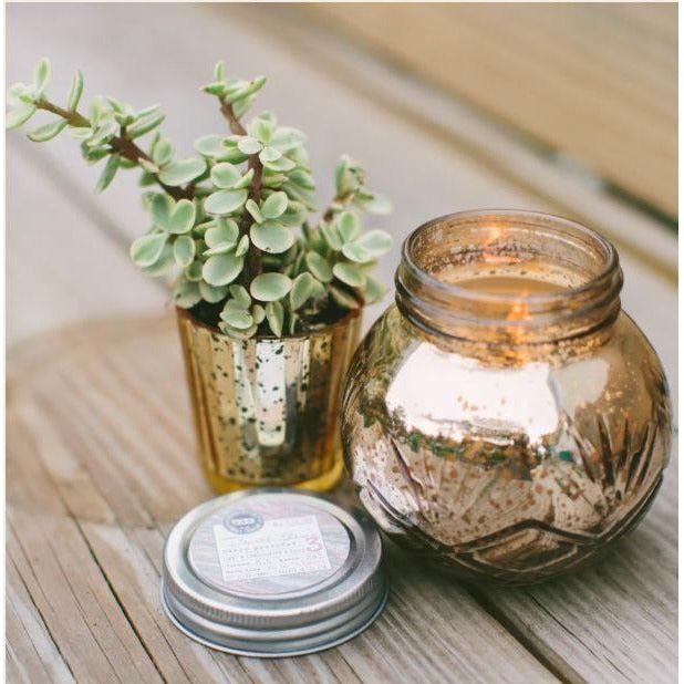 Dark Gray Sweet Grace Collection Candle #008
