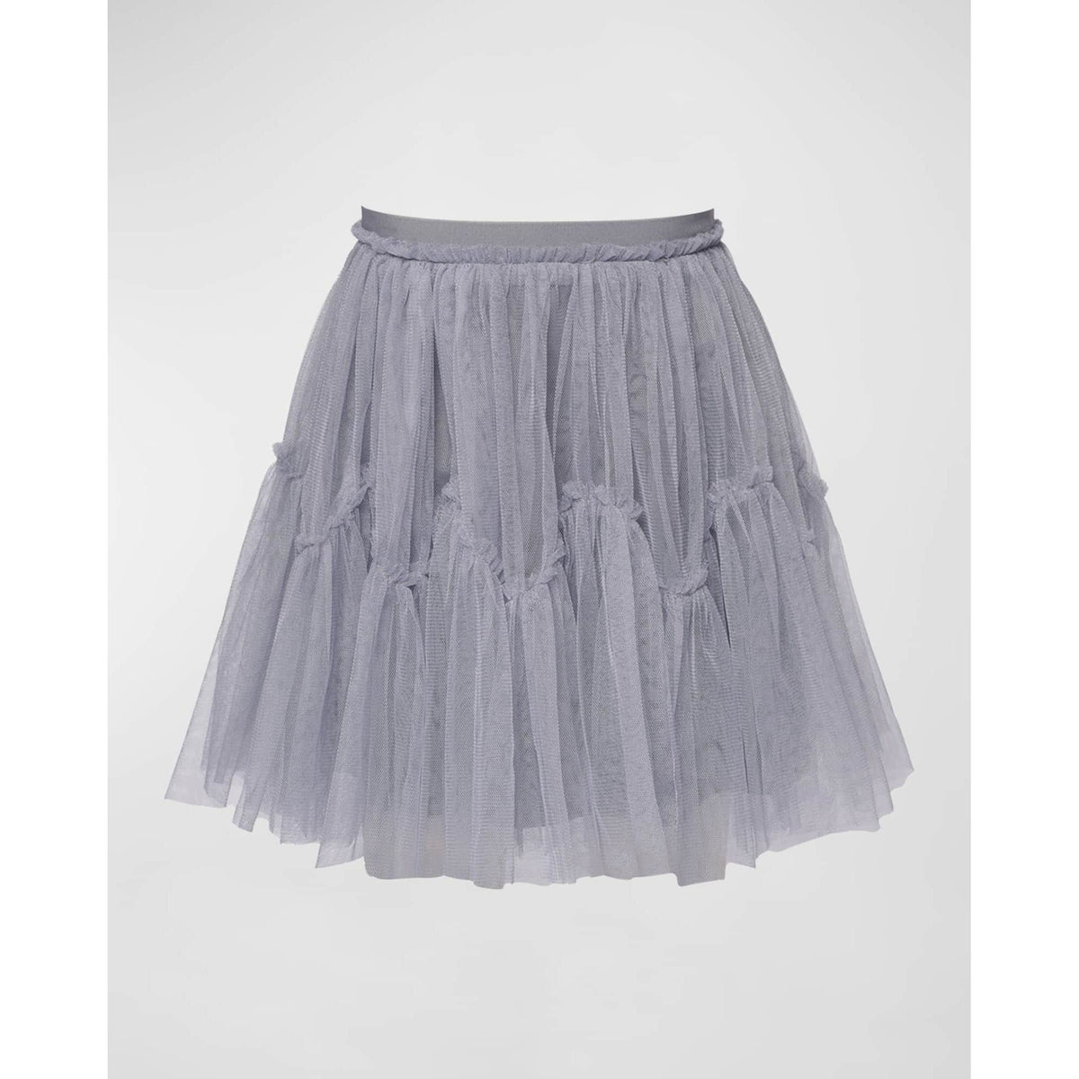 Lavender Hannah Banana Girl's Tiered Ruffle Tulle Skirt
