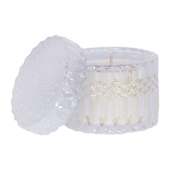 Light Gray Prosecco Petite Shimmer Candle 8oz
