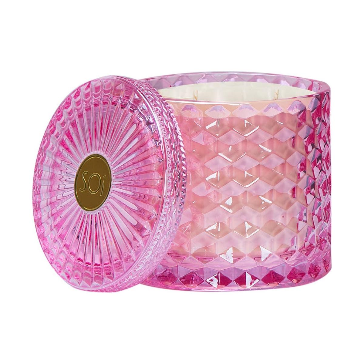 White Smoke Island Blossom Shimmer Candle 15oz